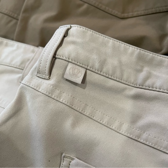 8 Pair Bundle of Lululemon Men’s ABC Slim Warpstreme Pants 44x30 - Picture 2 of 6